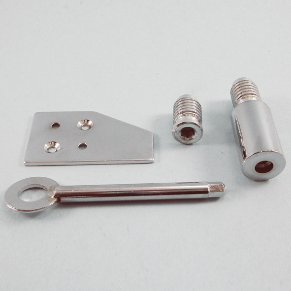 THD085/CP • 028mm • Polished Chrome • Deluxe Surface Sash Stop